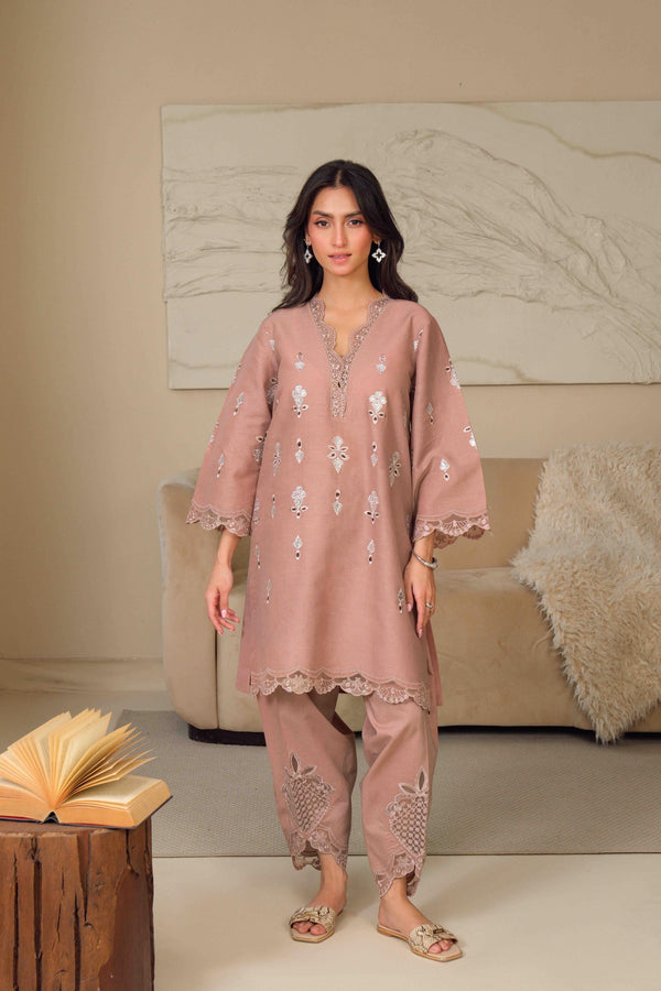 Noor by Saadia Asad | Noor Pret 25 | D8 - Pink Whim - Official Noor by Saadia Asad stockist in UK - Sakeena London