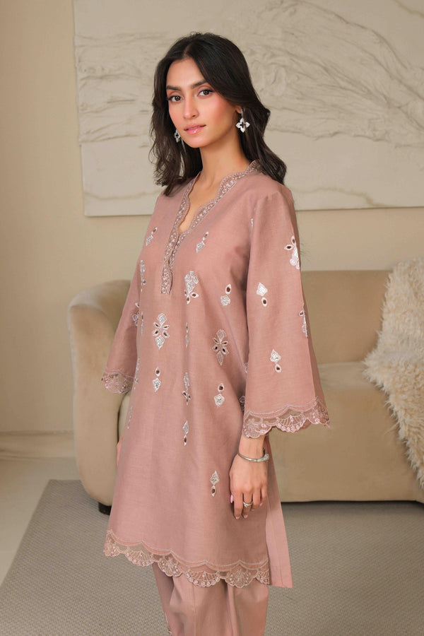 Noor by Saadia Asad | Noor Pret 25 | D8 - Pink Whim - Official Noor by Saadia Asad stockist in UK - Sakeena London