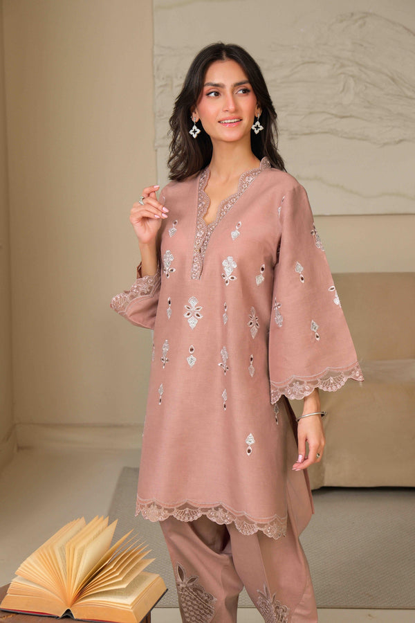 Noor by Saadia Asad | Noor Pret 25 | D8 - Pink Whim - Official Noor by Saadia Asad stockist in UK - Sakeena London