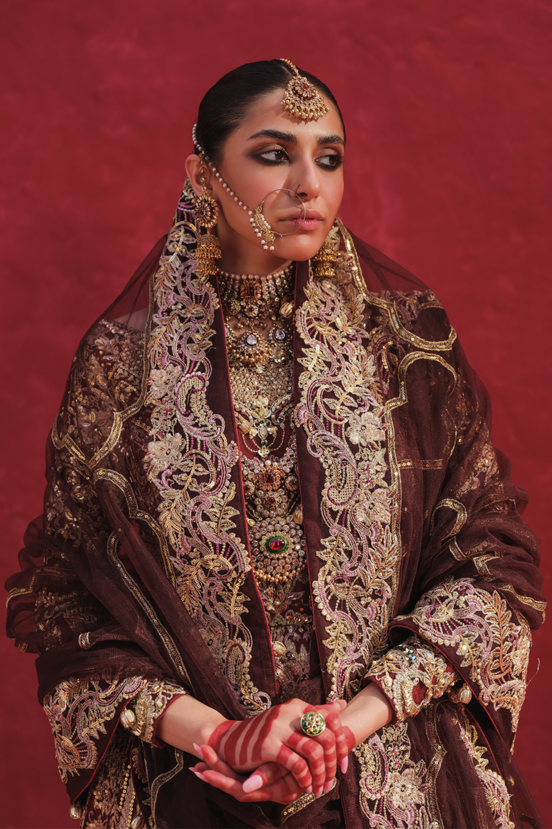 Erum Khan | Laal Rang | NEELOFAR - Official Erum Khan stockist in UK - Sakeena London