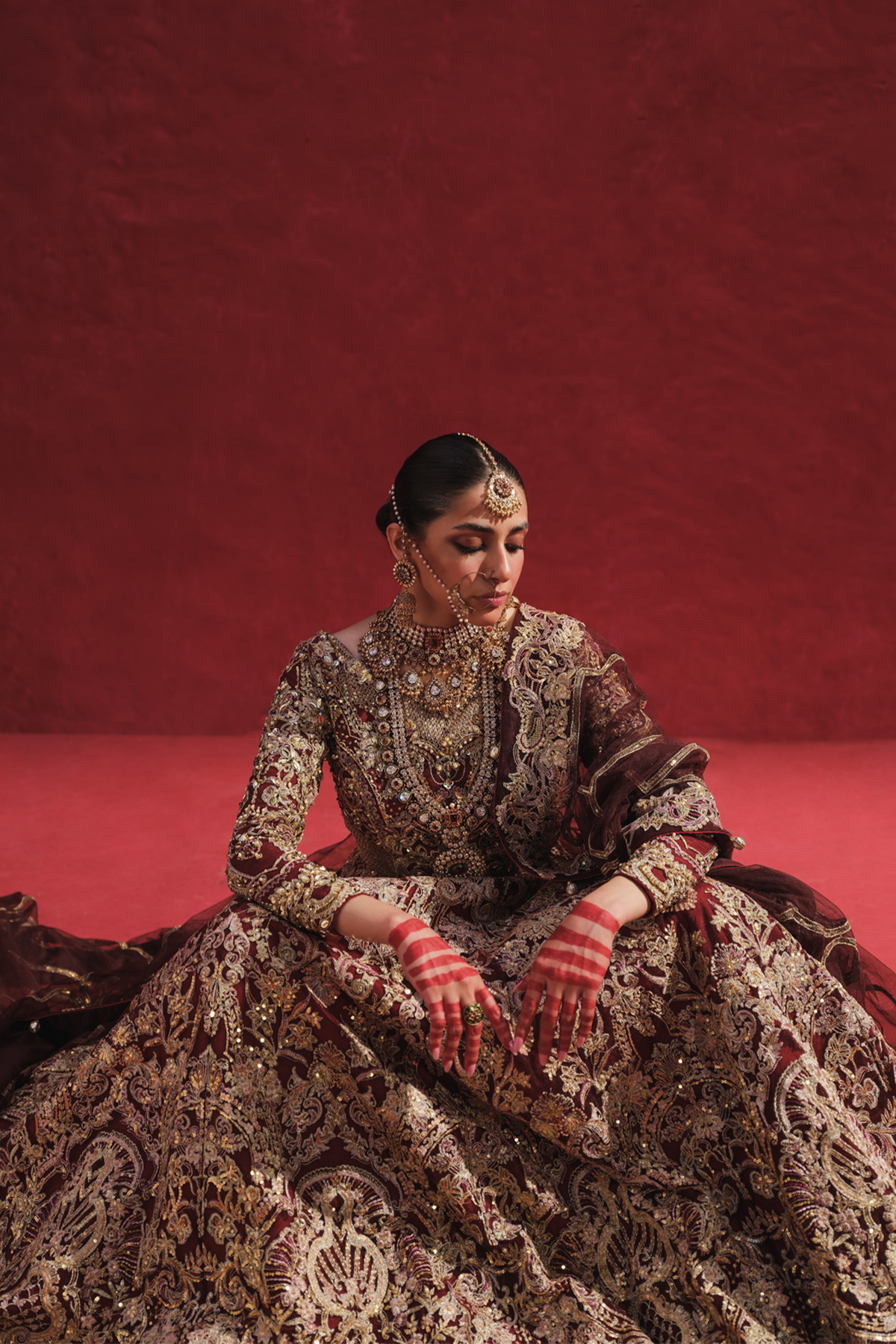 Erum Khan | Laal Rang | NEELOFAR - Official Erum Khan stockist in UK - Sakeena London