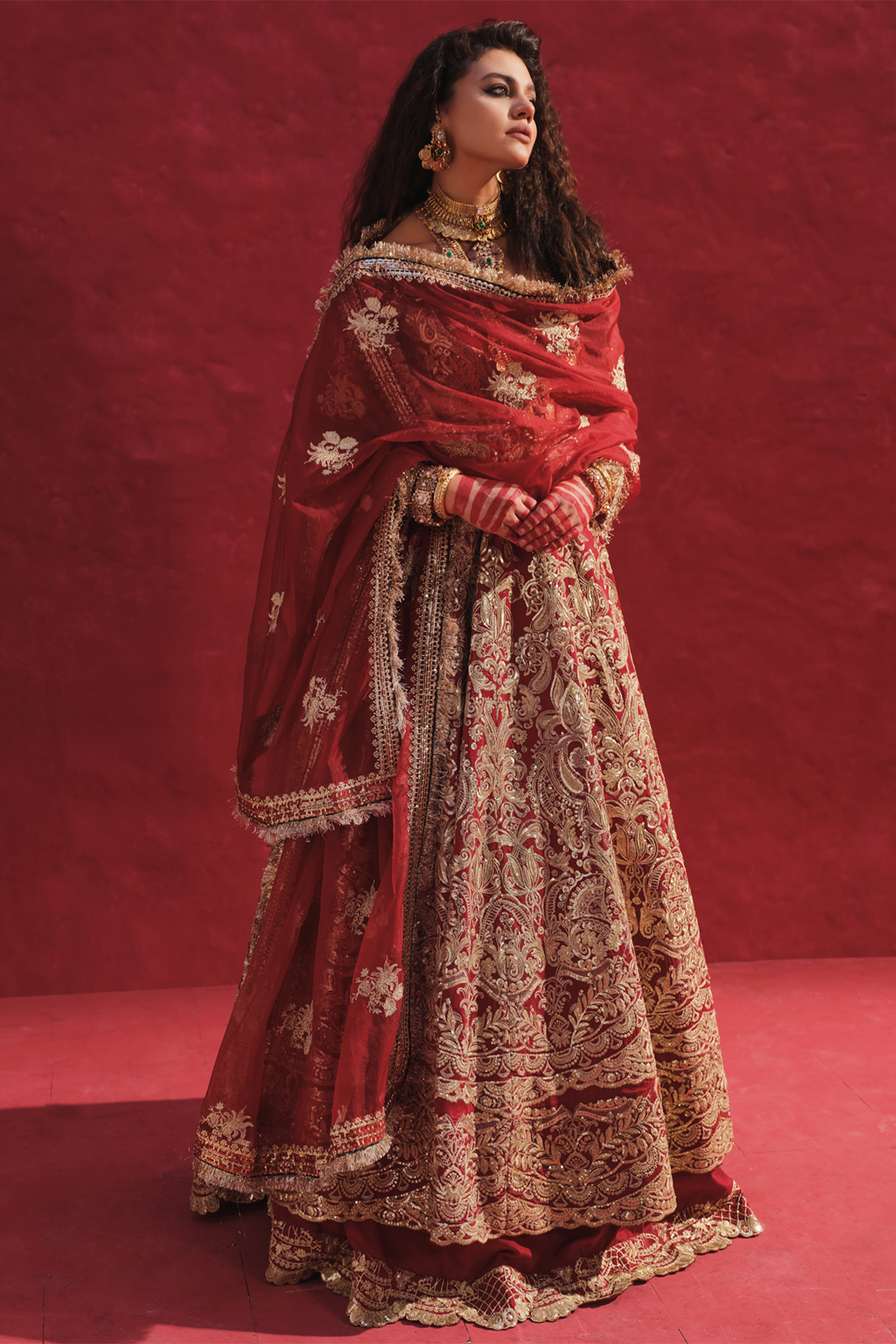 Erum Khan | Laal Rang | NOOR JAHAN - Official Erum Khan stockist in UK - Sakeena London