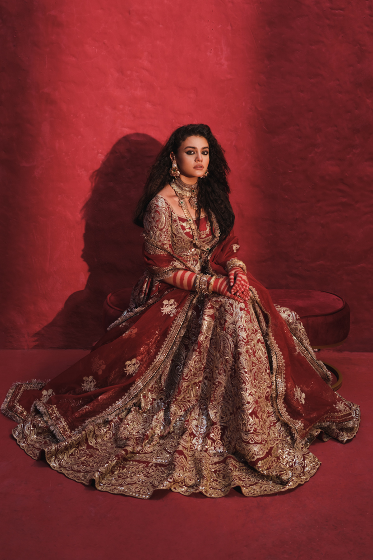 Erum Khan | Laal Rang | NOOR JAHAN - Official Erum Khan stockist in UK - Sakeena London