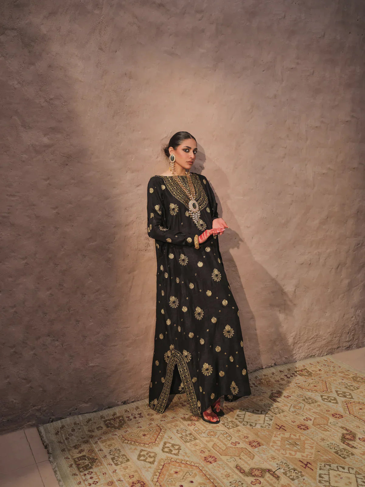 Erum Khan | Shab Siyah 23 | Chandni - Official Erum Khan stockist in UK - Sakeena London