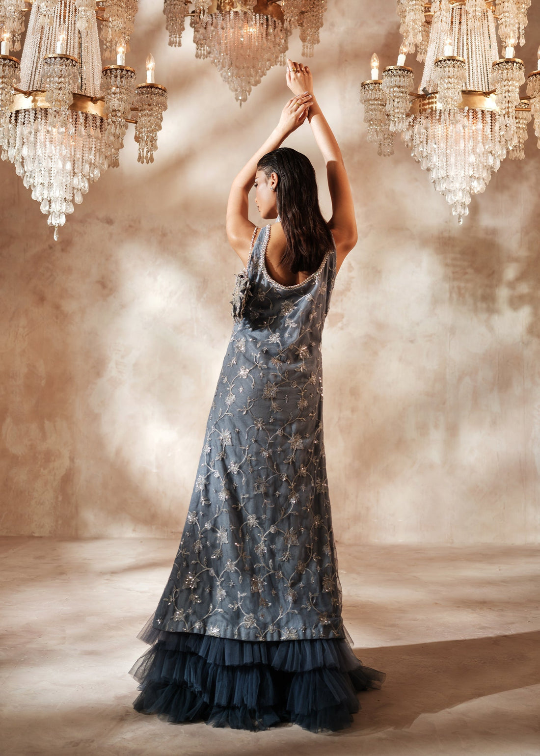 Mahum Asad | Soiree Formals | Grey Dove - Official Mahum Asad stockist in UK - Sakeena London