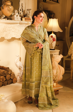 HSY | Rehana Wedding Formal | Husn - Embroidered Chiffon Ensemble - Official HSY stockist in UK - Sakeena London