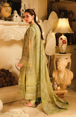 HSY | Rehana Wedding Formal | Husn - Embroidered Chiffon Ensemble - Official HSY stockist in UK - Sakeena London