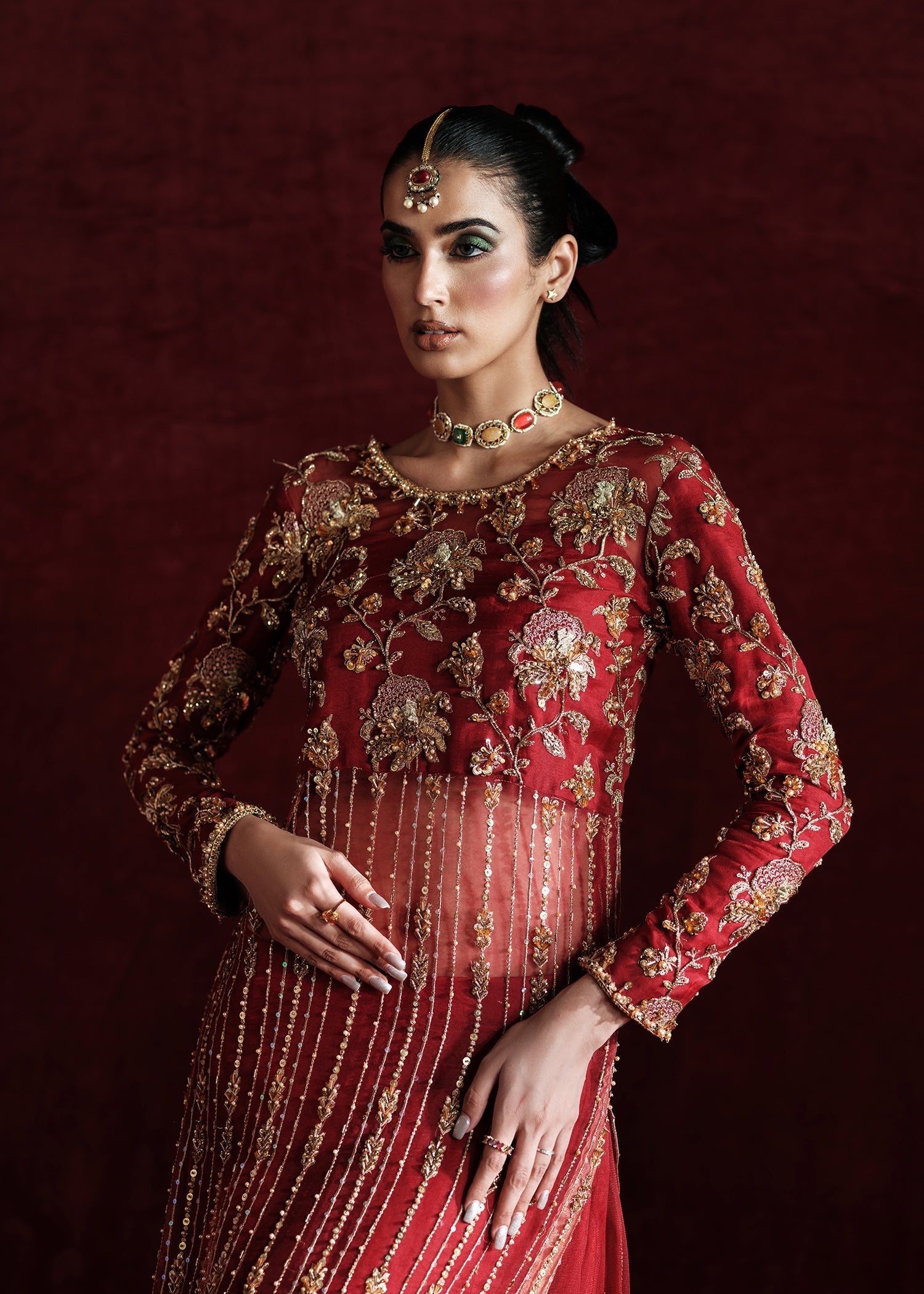 Mahum Asad | Soiree Formals | Rose - Official Mahum Asad stockist in UK - Sakeena London