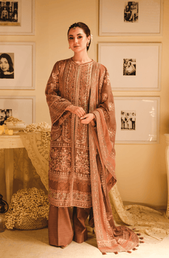 HSY | Rehana Wedding Formal | Geet - Embroidered Chiffon Ensemble - Official HSY stockist in UK - Sakeena London