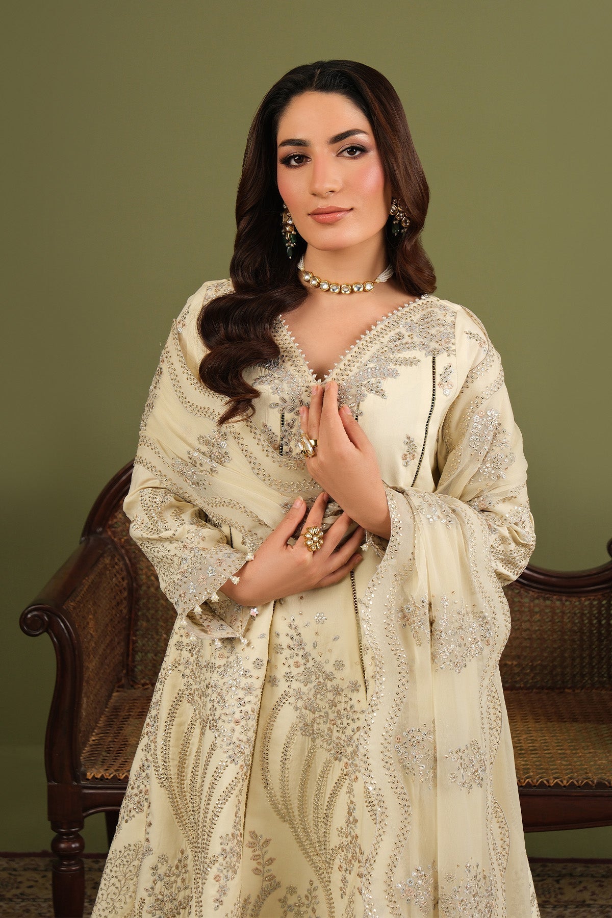 Alizeh | Luxe Raw Silk | AF-RS-13-Emily