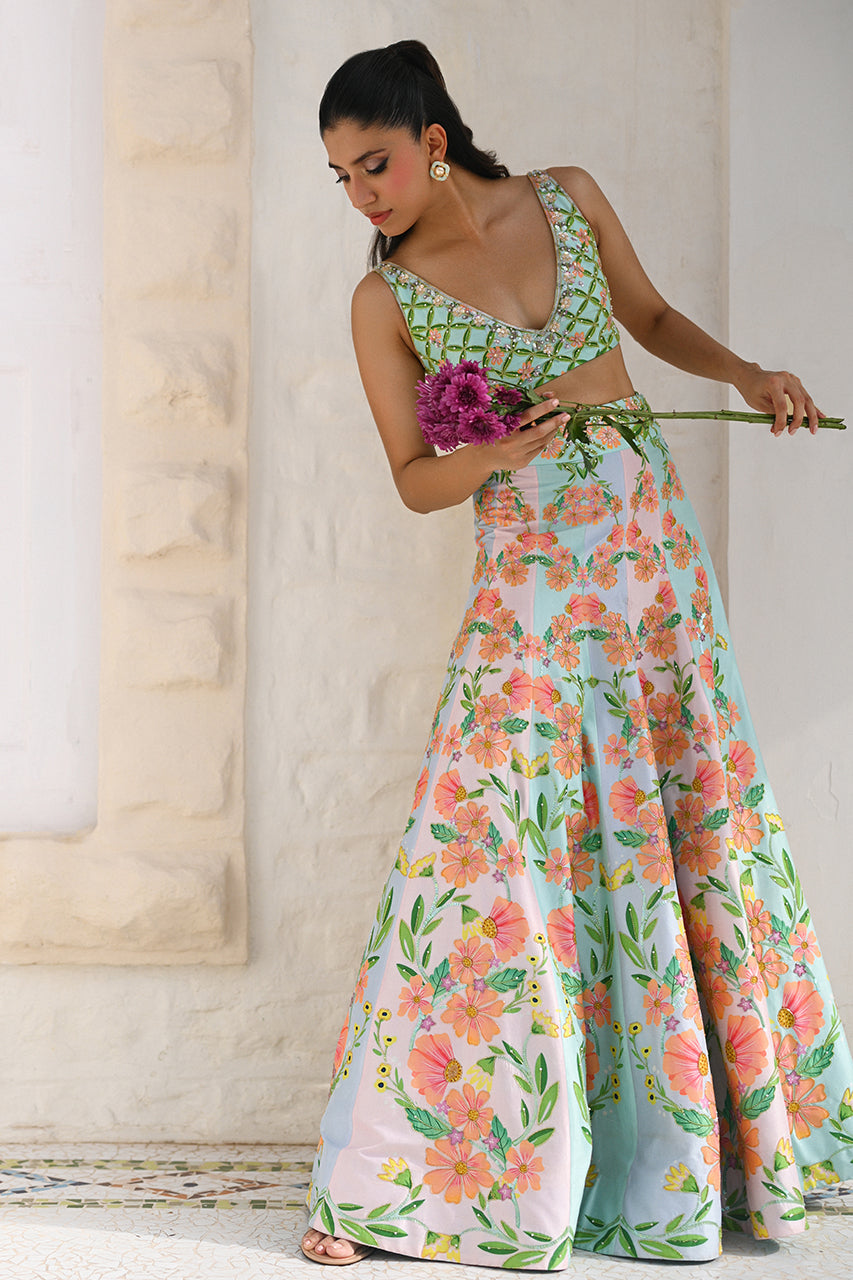Sania Maskatiya | Fall Festive Glimmer | Nariman - Official Sania Maskatiya stockist in UK - Sakeena London