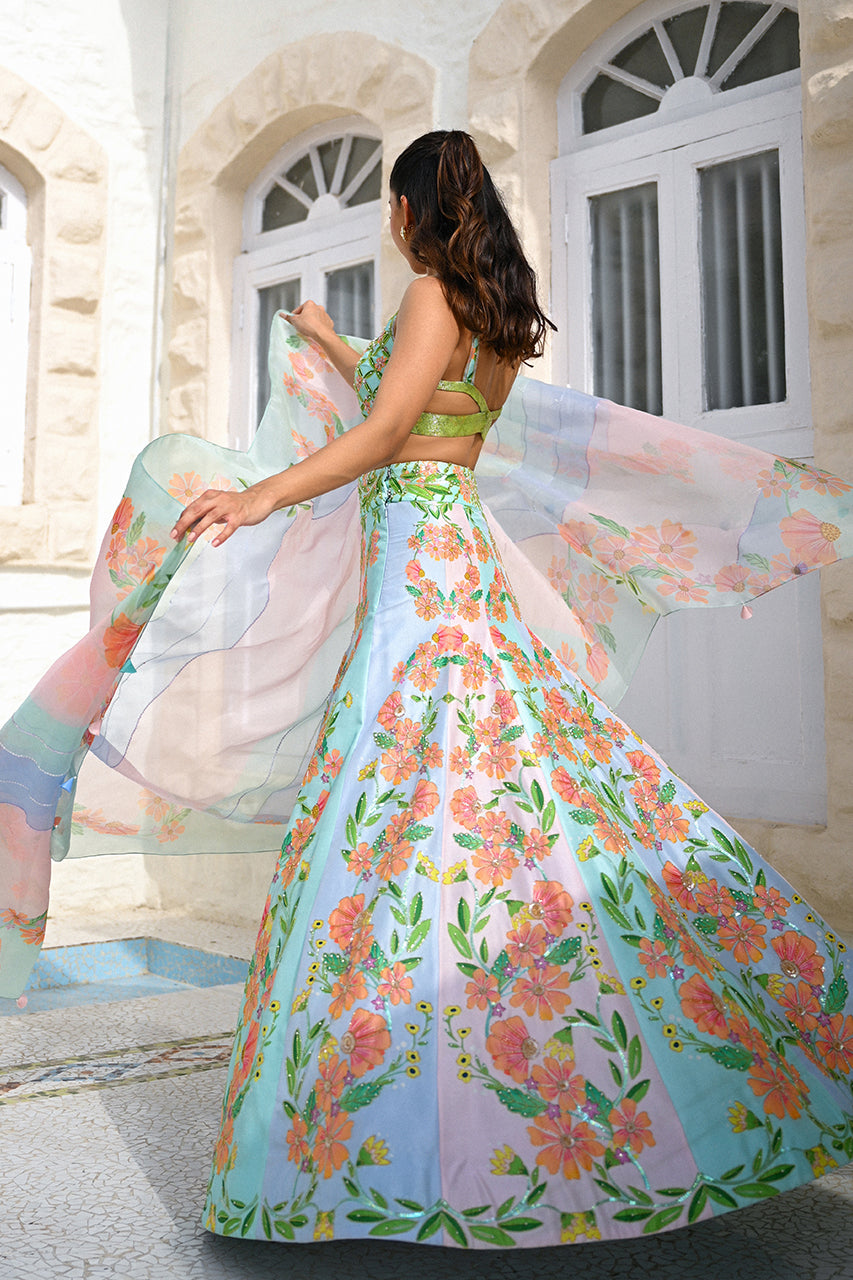 Sania Maskatiya | Fall Festive Glimmer | Nariman - Official Sania Maskatiya stockist in UK - Sakeena London
