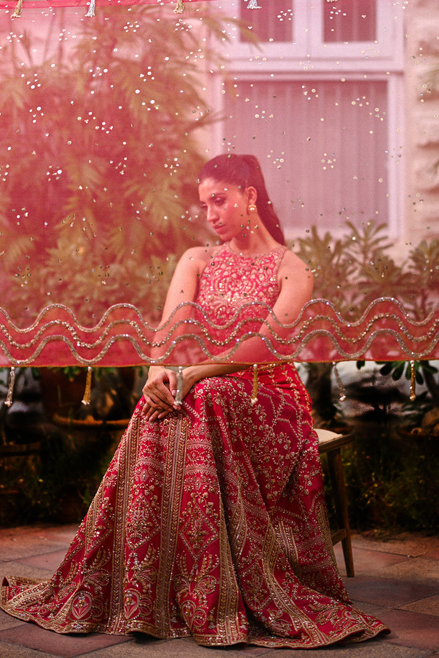 Sania Maskatiya | Fall Festive Glimmer | Nicia - Official Sania Maskatiya stockist in UK - Sakeena London