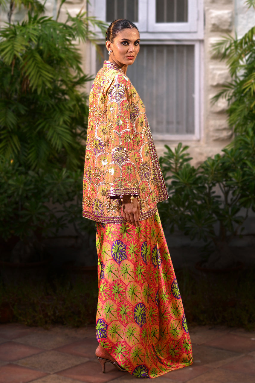 Sania Maskatiya | Fall Festive Glimmer | Miran - Official Sania Maskatiya stockist in UK - Sakeena London