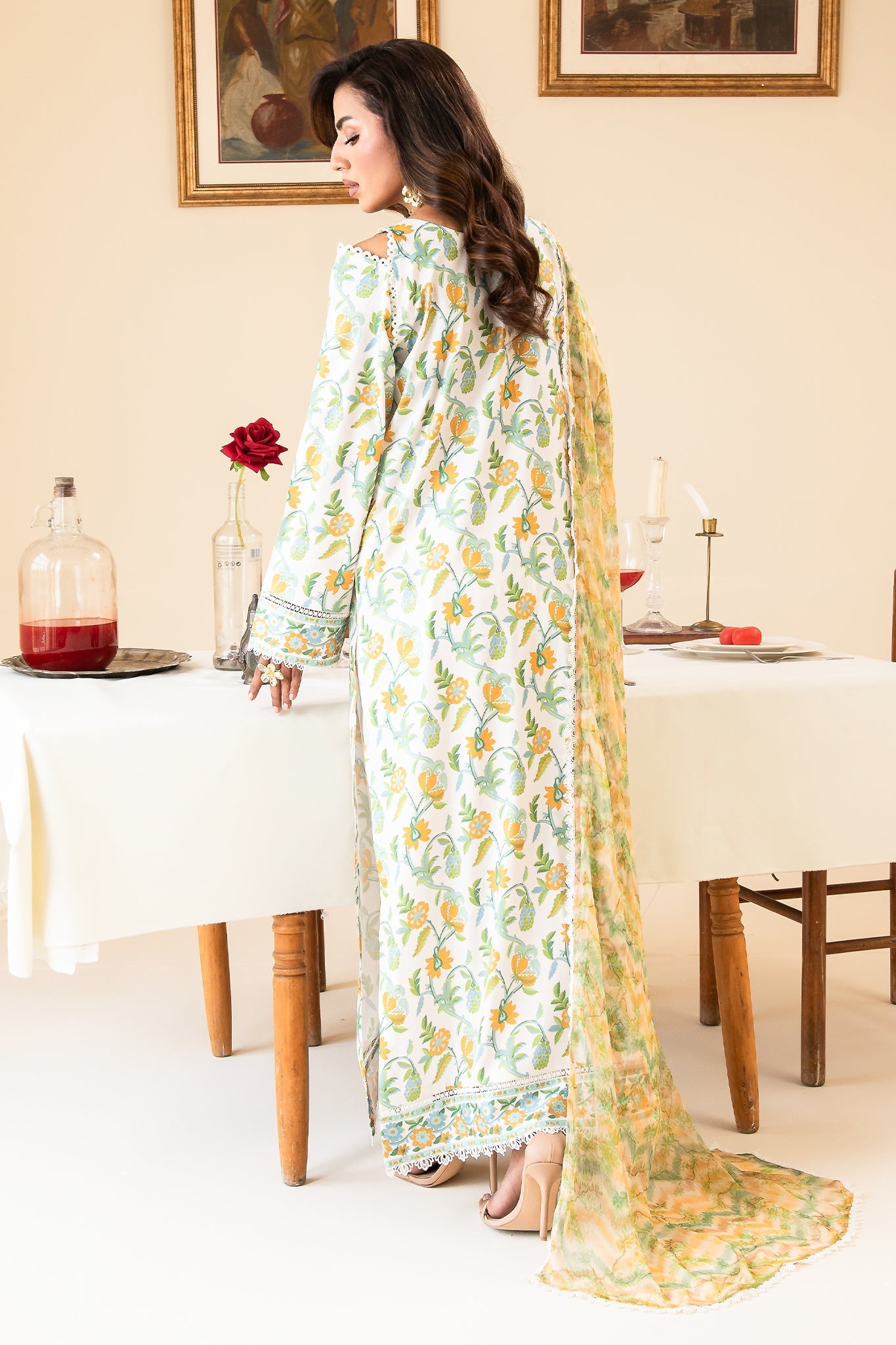 Faiza Faisal | Serene Lawn 24 | CAMILLE - Official Faiza Faisal stockist in UK - Sakeena London