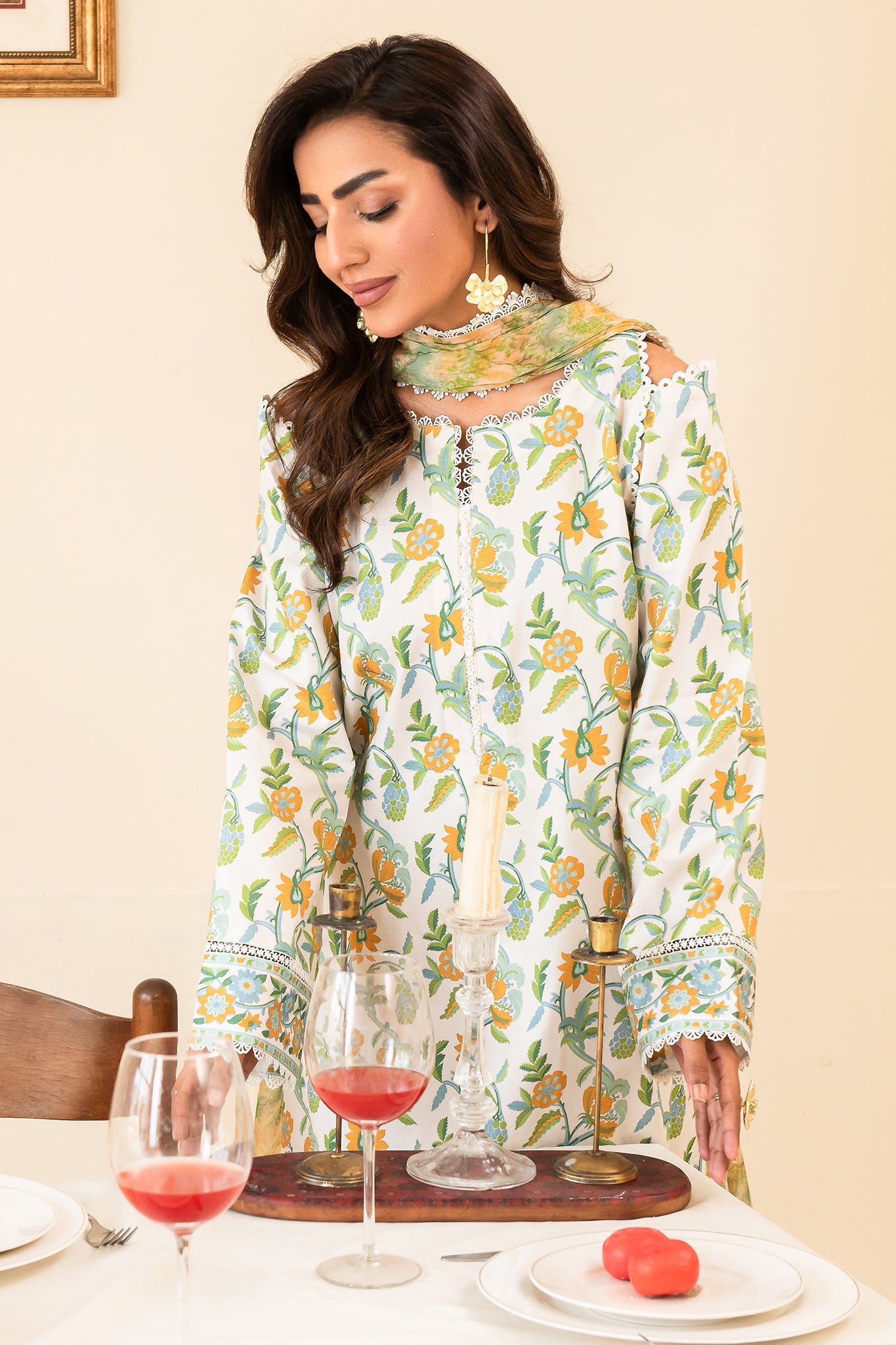 Faiza Faisal | Serene Lawn 24 | CAMILLE - Official Faiza Faisal stockist in UK - Sakeena London