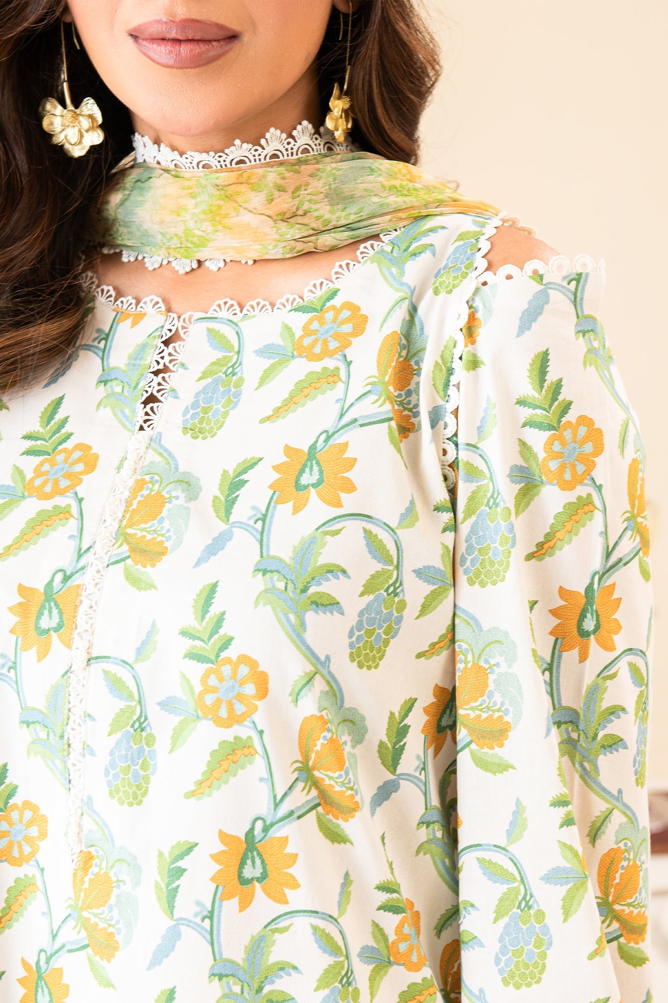 Faiza Faisal | Serene Lawn 24 | CAMILLE - Official Faiza Faisal stockist in UK - Sakeena London