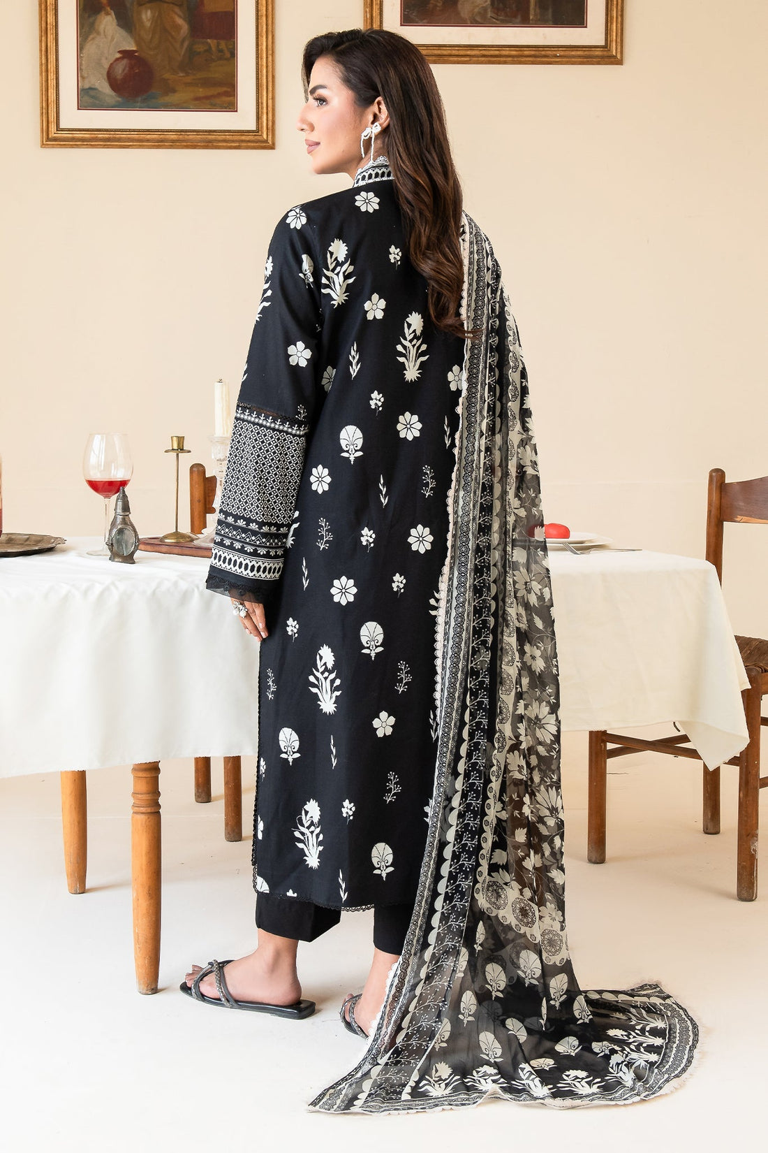 Faiza Faisal | Serene Lawn 24 | ELISE - Official Faiza Faisal stockist in UK - Sakeena London