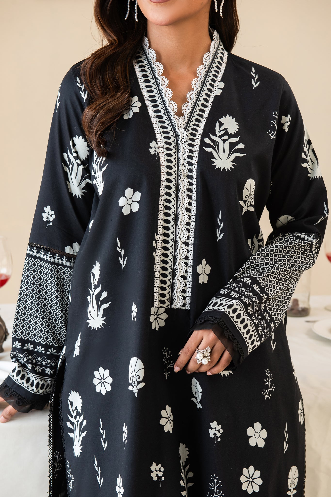 Faiza Faisal | Serene Lawn 24 | ELISE - Official Faiza Faisal stockist in UK - Sakeena London