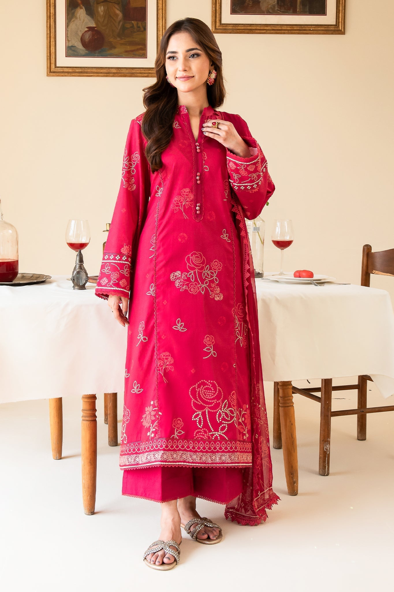 Faiza Faisal | Serene Lawn 24 | EVE - Official Faiza Faisal stockist in UK - Sakeena London