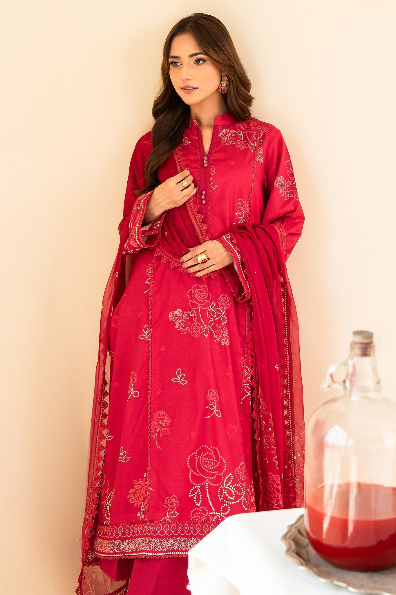 Faiza Faisal | Serene Lawn 24 | EVE - Official Faiza Faisal stockist in UK - Sakeena London