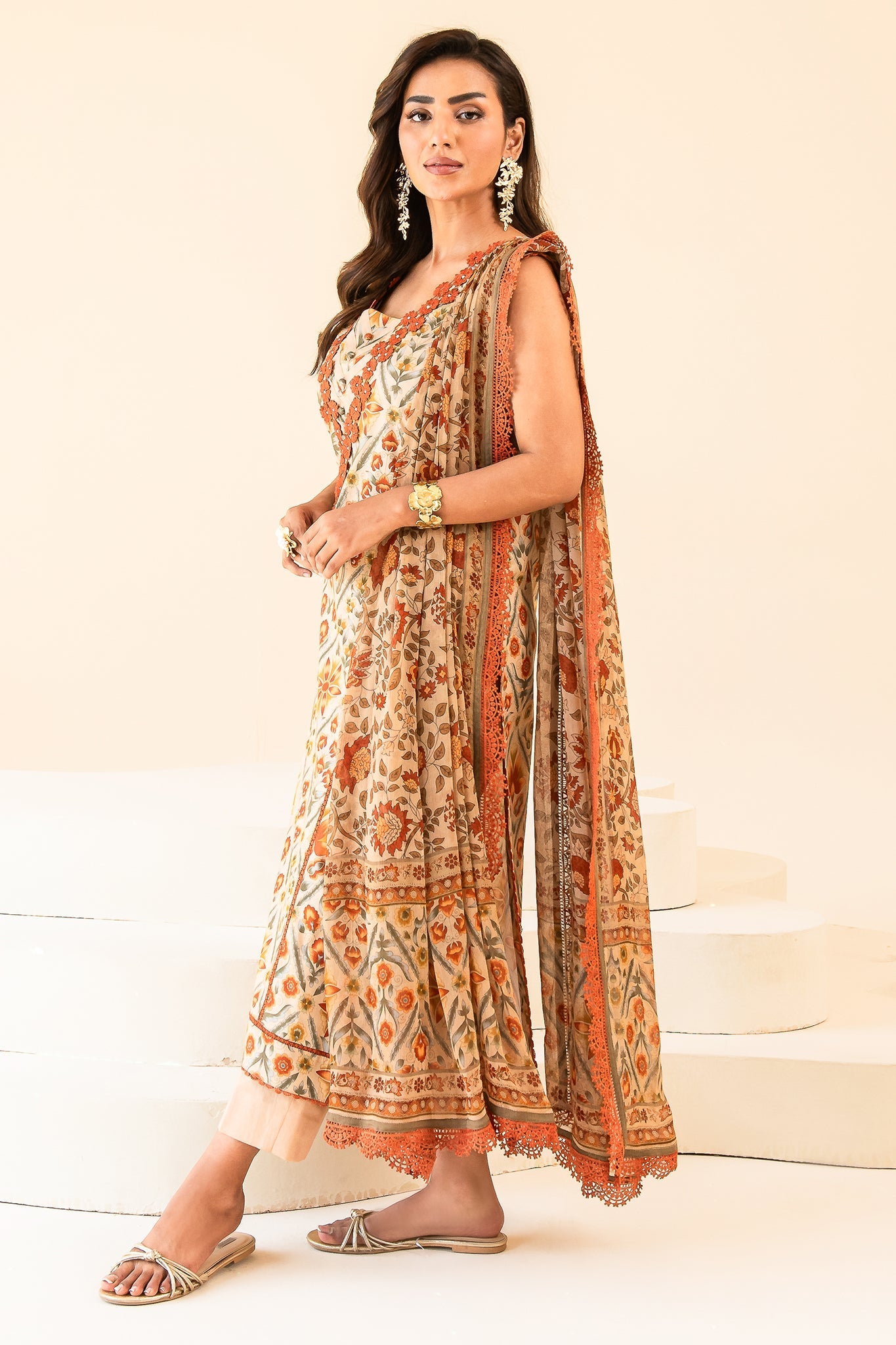 Faiza Faisal | Serene Lawn 24 | VALERIA - Official Faiza Faisal stockist in UK - Sakeena London