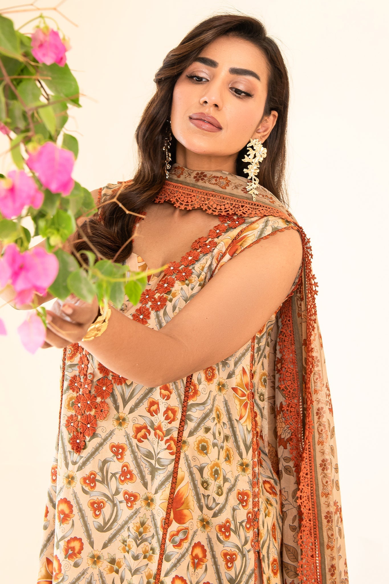 Faiza Faisal | Serene Lawn 24 | VALERIA - Official Faiza Faisal stockist in UK - Sakeena London
