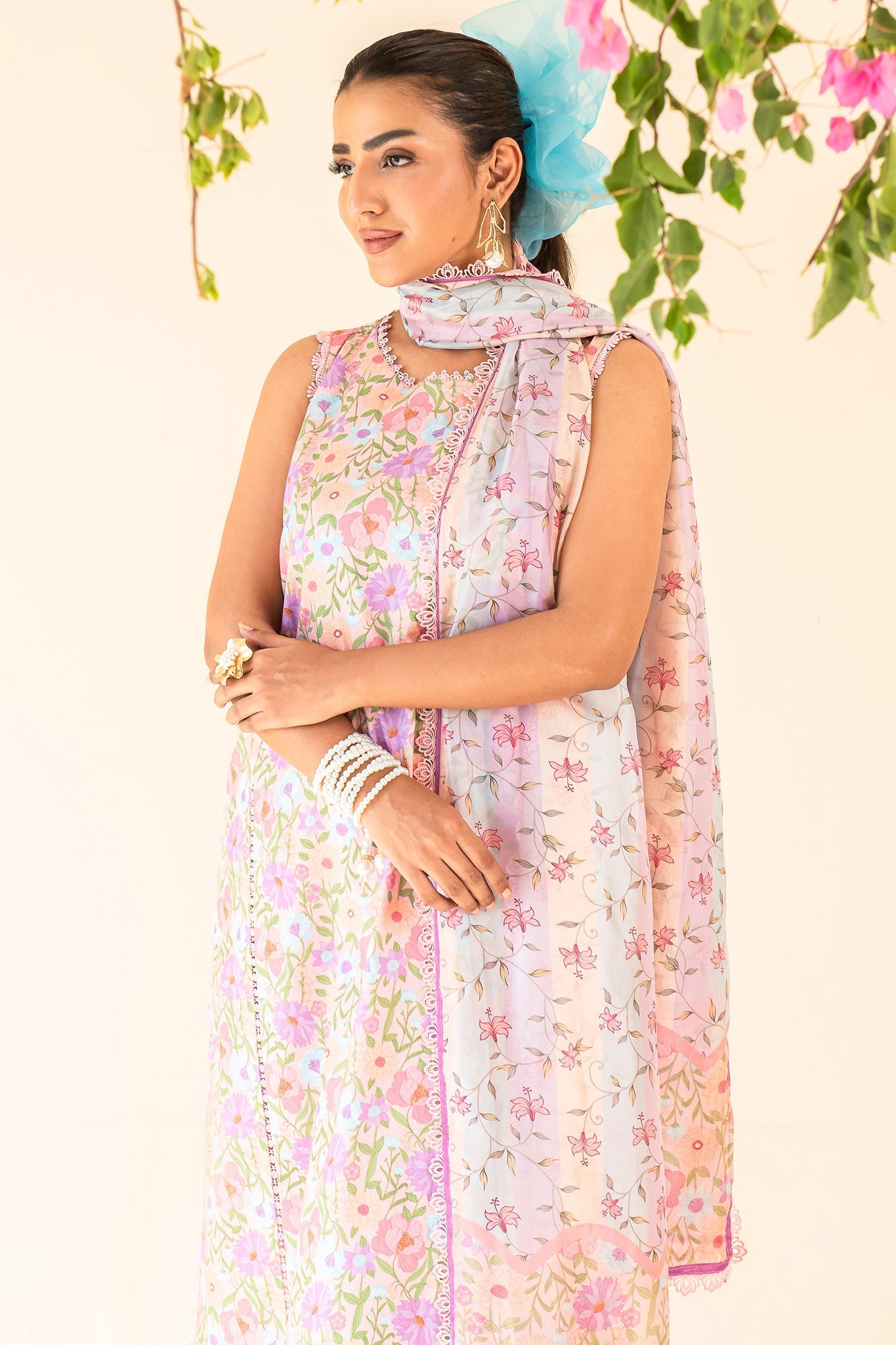 Faiza Faisal | Serene Lawn 24 | CLARIE - Official Faiza Faisal stockist in UK - Sakeena London