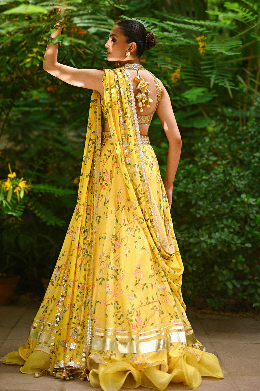 Sania Maskatiya | Fall Festive Glimmer | Soni - Official Sania Maskatiya stockist in UK - Sakeena London