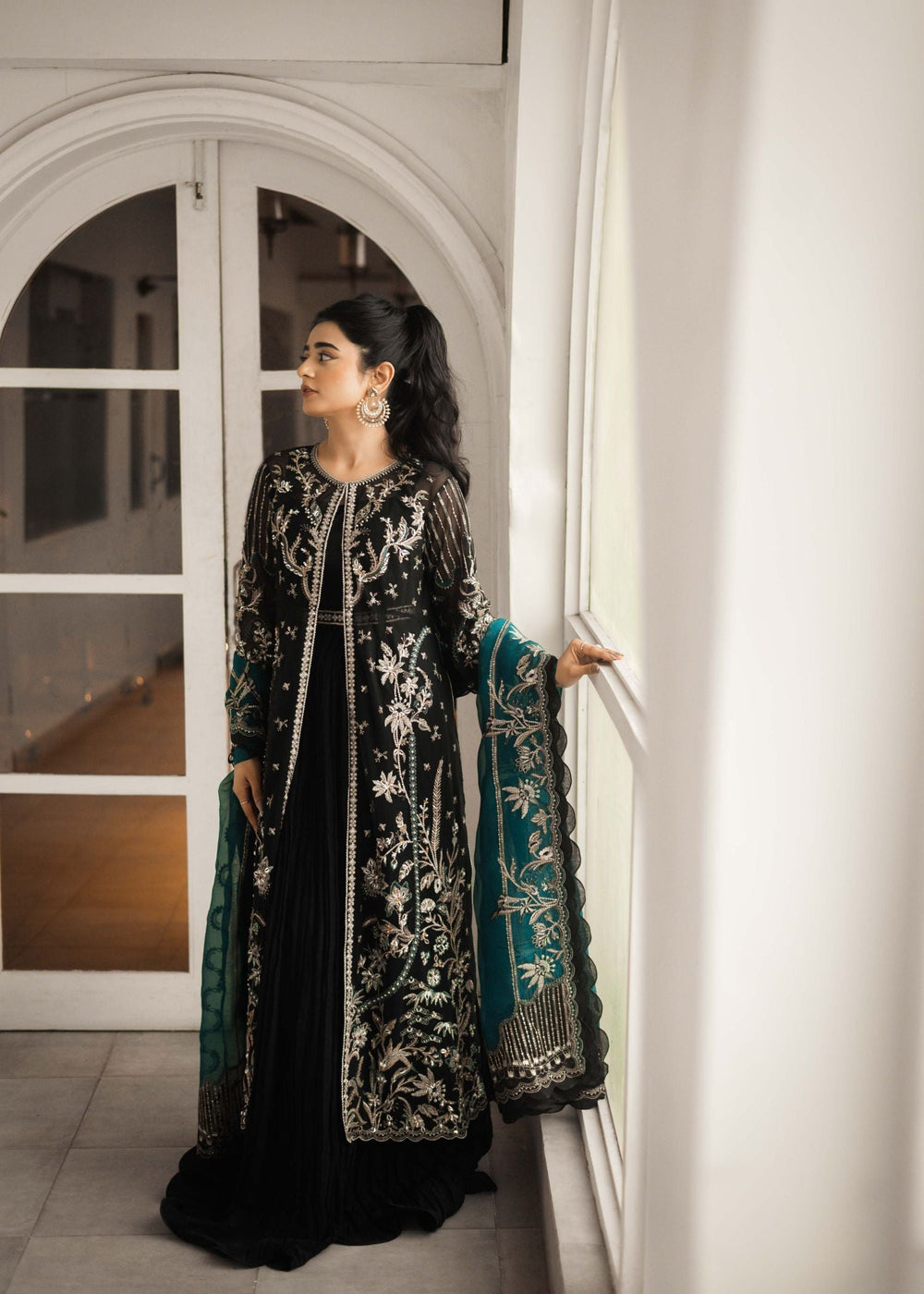 Fozia Khalid I Dilkash Festive Wear 25 | Belle Espoir - Official Fozia Khalid stockist in UK - Sakeena London