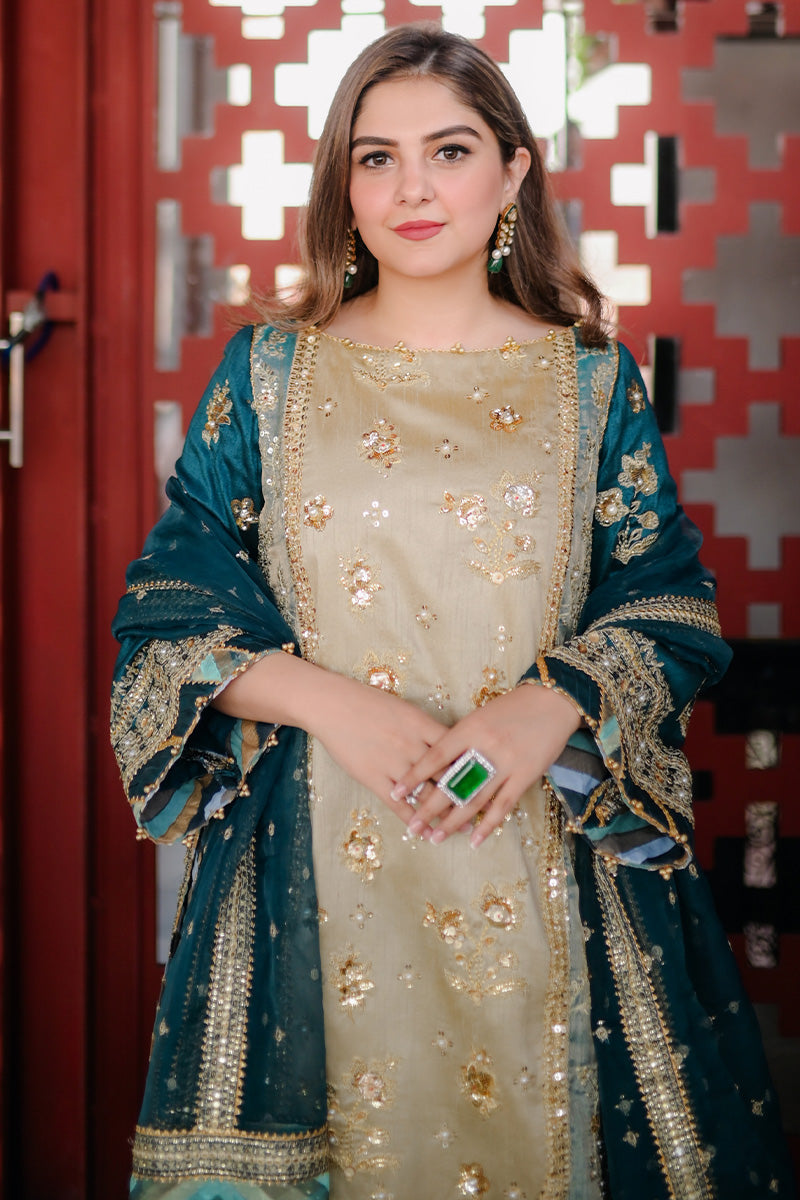 MNR | Zarlish Festive 25 | Rabia Jabbar in Lehar - Official MNR stockist in UK - Sakeena London