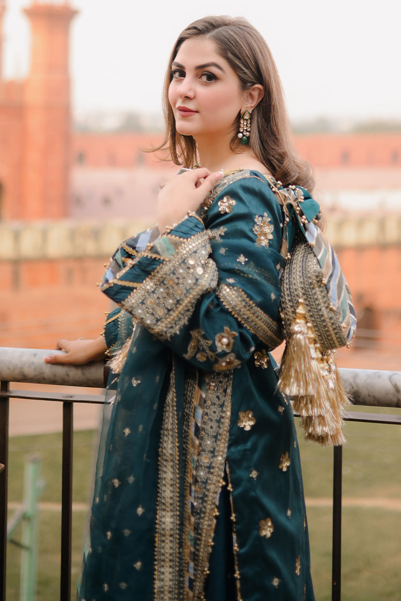 MNR | Zarlish Festive 25 | Rabia Jabbar in Lehar - Official MNR stockist in UK - Sakeena London