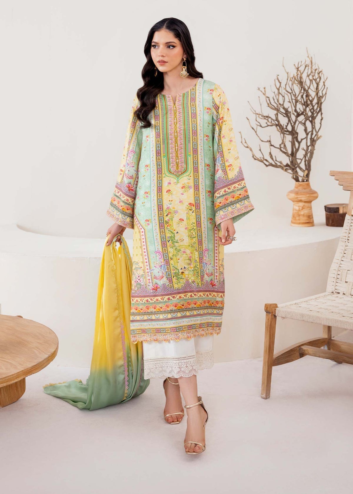 Kanwal Malik | Rosalia Silk Eid 25 | Mira - Official Kanwal Malik stockist in UK - Sakeena London