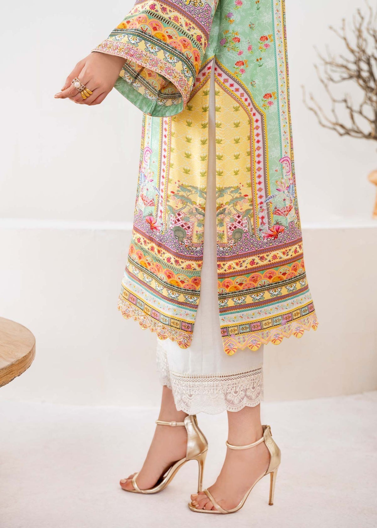 Kanwal Malik | Rosalia Silk Eid 25 | Mira - Official Kanwal Malik stockist in UK - Sakeena London