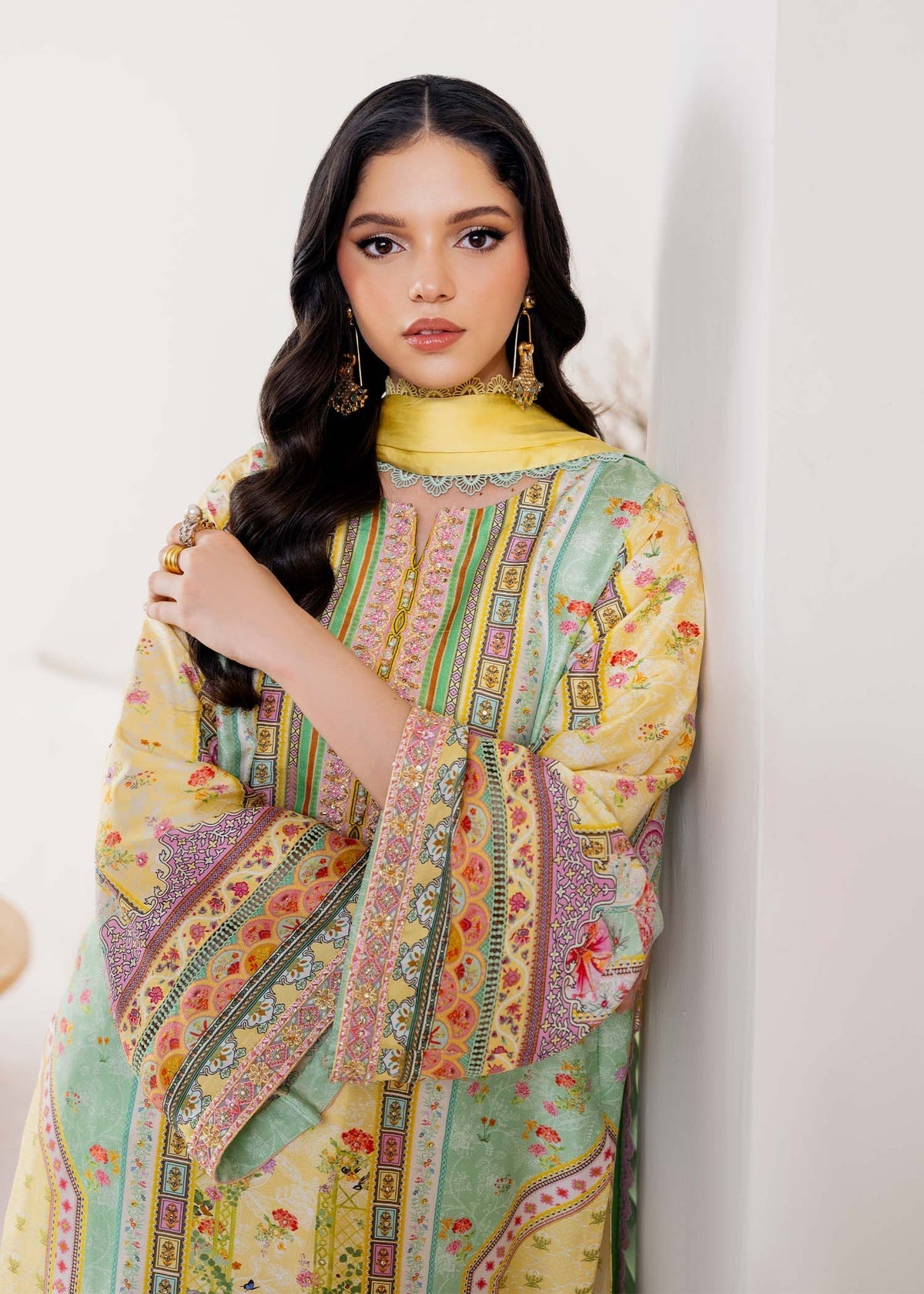 Kanwal Malik | Rosalia Silk Eid 25 | Mira - Official Kanwal Malik stockist in UK - Sakeena London