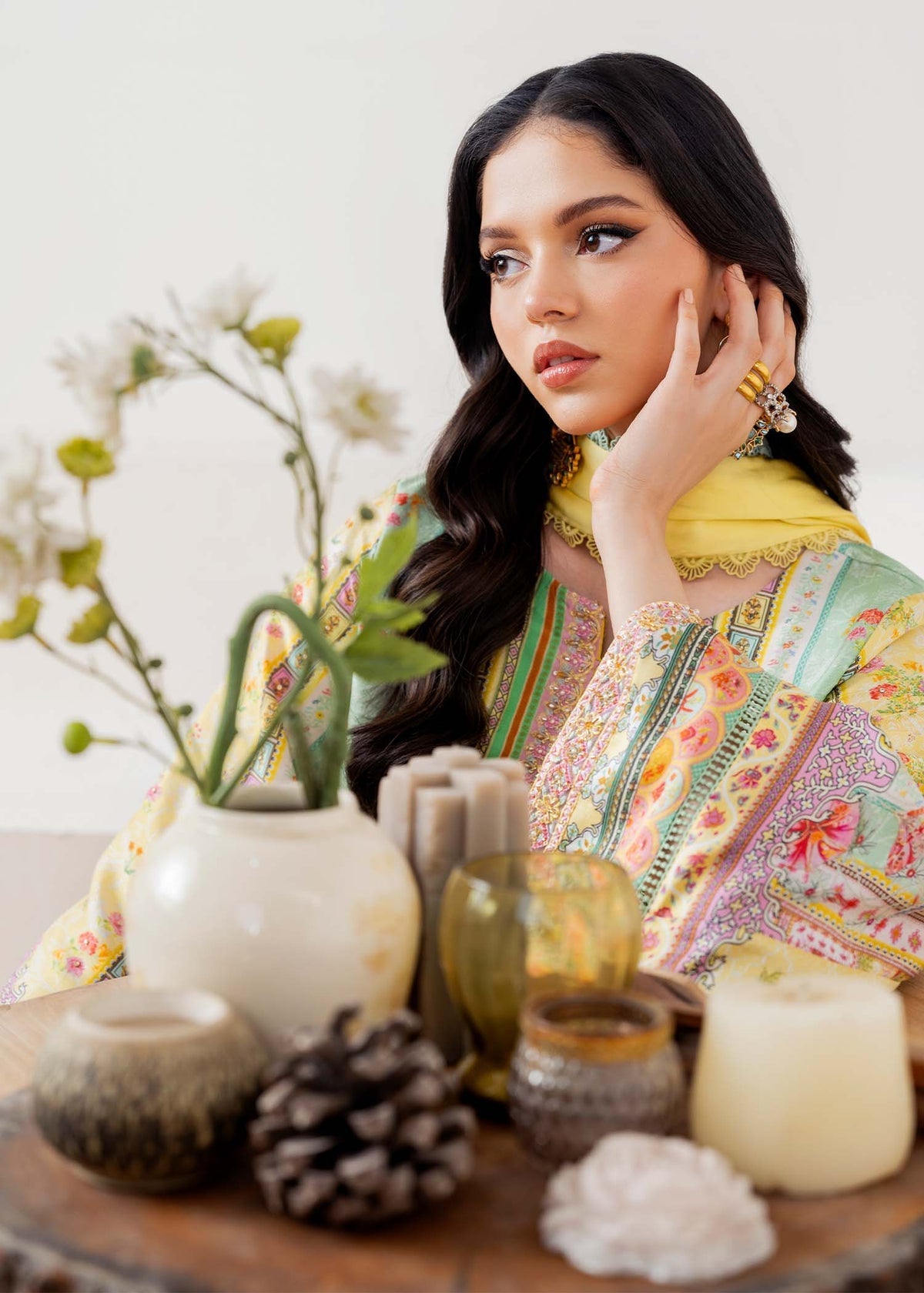 Kanwal Malik | Rosalia Silk Eid 25 | Mira - Official Kanwal Malik stockist in UK - Sakeena London