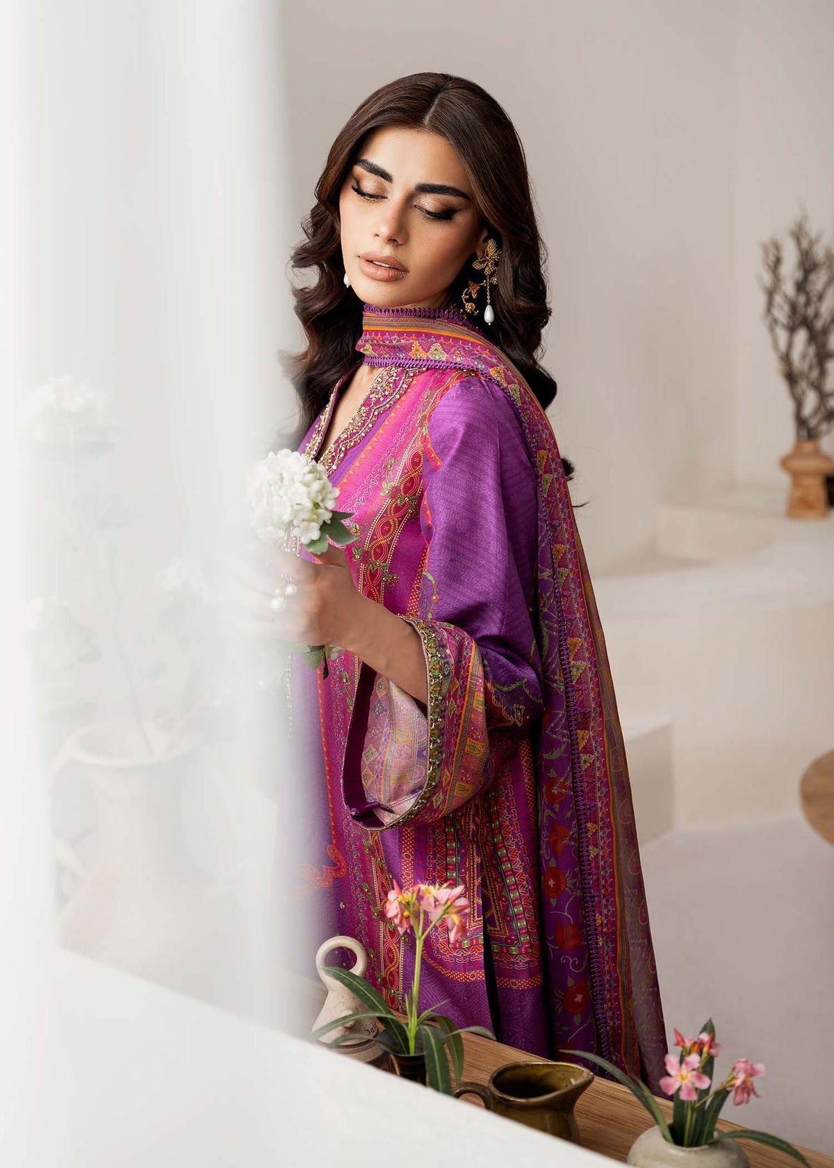 Kanwal Malik | Rosalia Silk Eid 25 | Giana - Official Kanwal Malik stockist in UK - Sakeena London