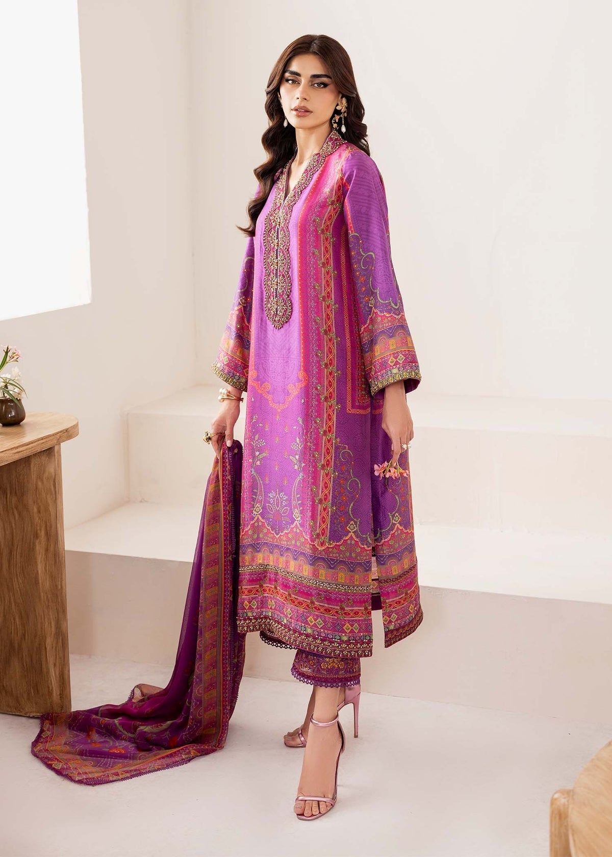 Kanwal Malik | Rosalia Silk Eid 25 | Giana - Official Kanwal Malik stockist in UK - Sakeena London