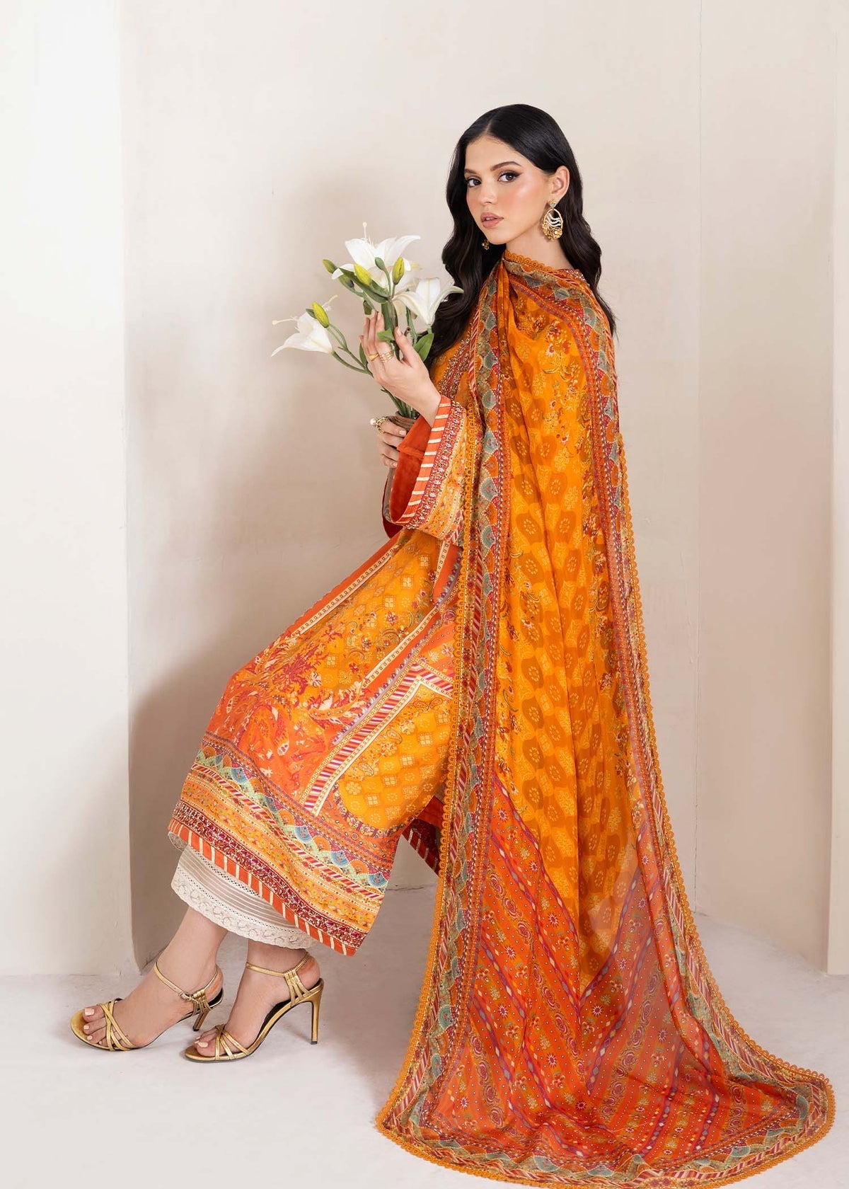 Kanwal Malik | Rosalia Silk Eid 25 | Maesha - Official Kanwal Malik stockist in UK - Sakeena London
