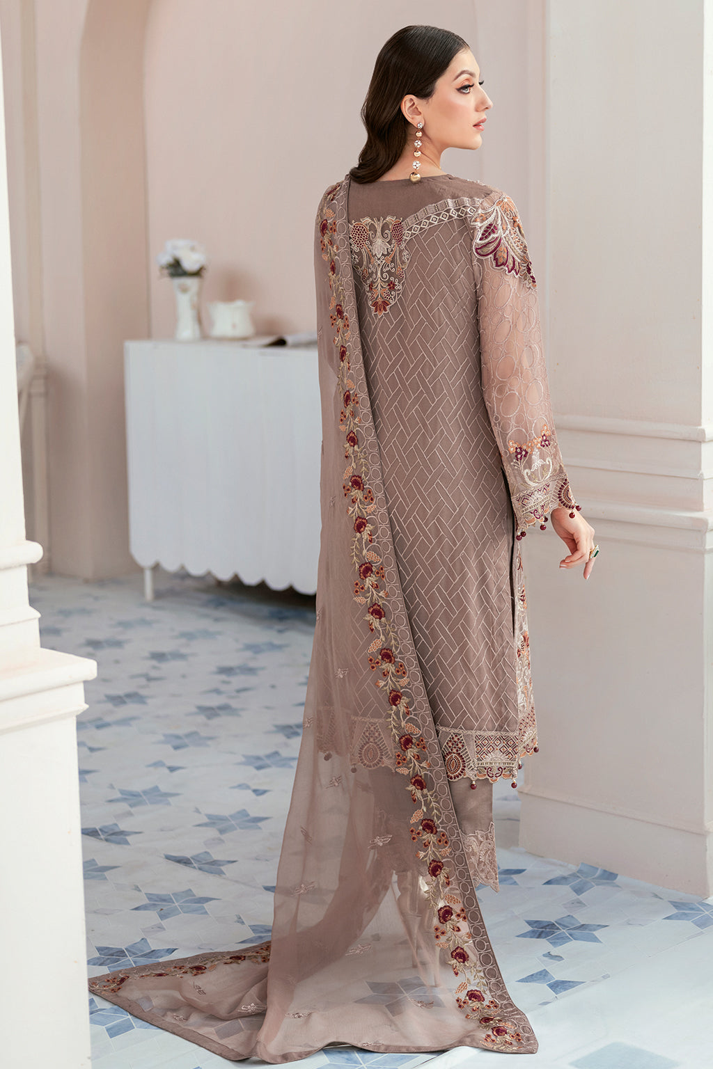 Ramsha | Rangoon Chiffon Collection 24 | D-905 - Official Ramsha stockist in UK - Sakeena London