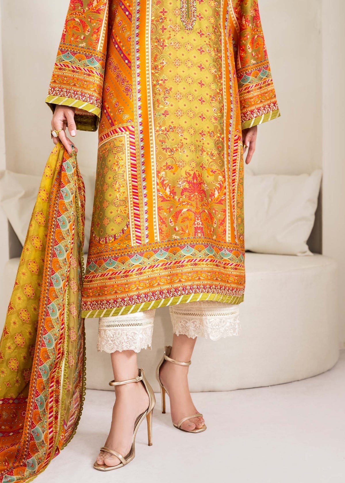 Kanwal Malik | Rosalia Silk Eid 25 | Elise - Official Kanwal Malik stockist in UK - Sakeena London