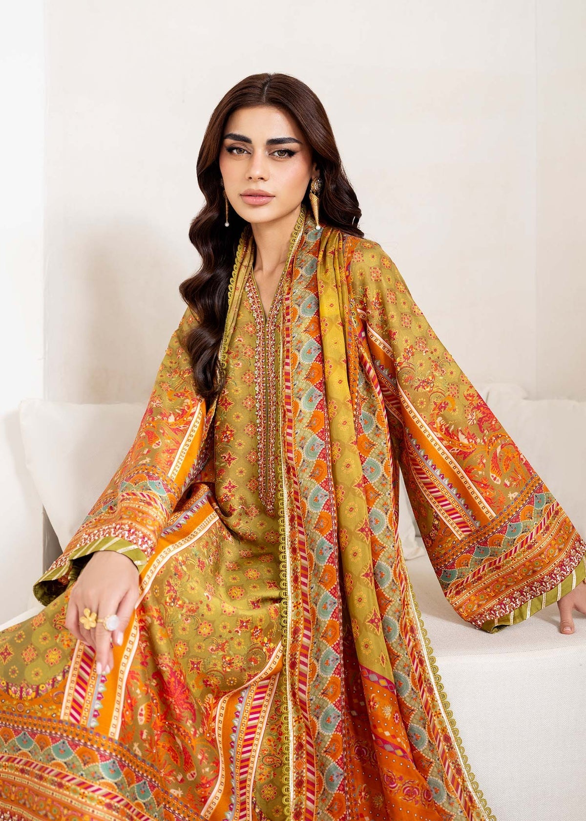 Kanwal Malik | Rosalia Silk Eid 25 | Elise - Official Kanwal Malik stockist in UK - Sakeena London