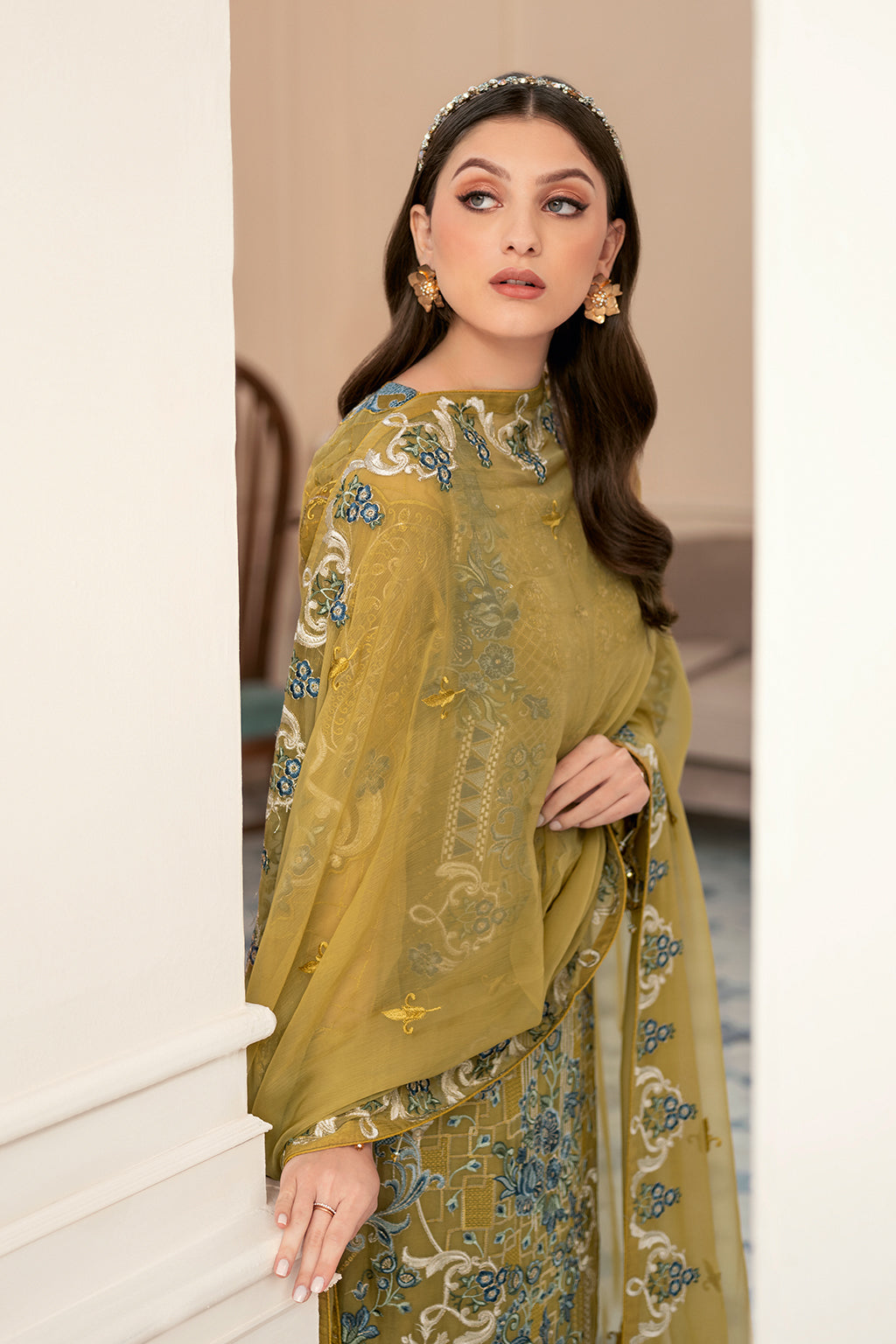 Ramsha | Rangoon Chiffon Collection 24 | D-903 - Official Ramsha stockist in UK - Sakeena London