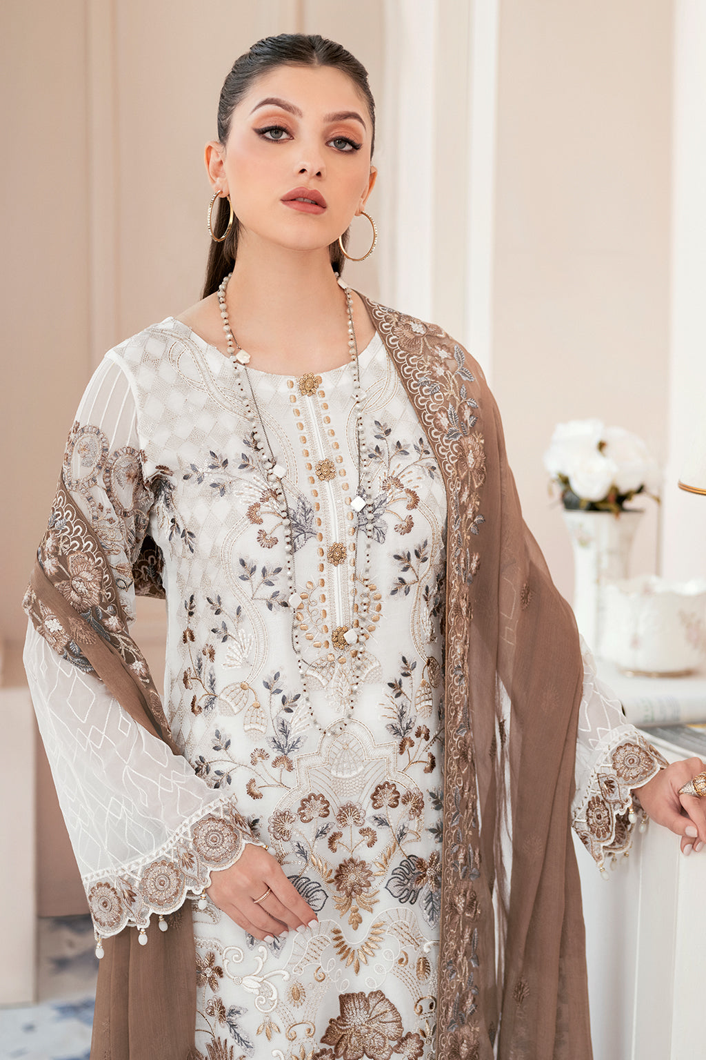 Ramsha | Rangoon Chiffon Collection 24 | D-911 - Official Ramsha stockist in UK - Sakeena London