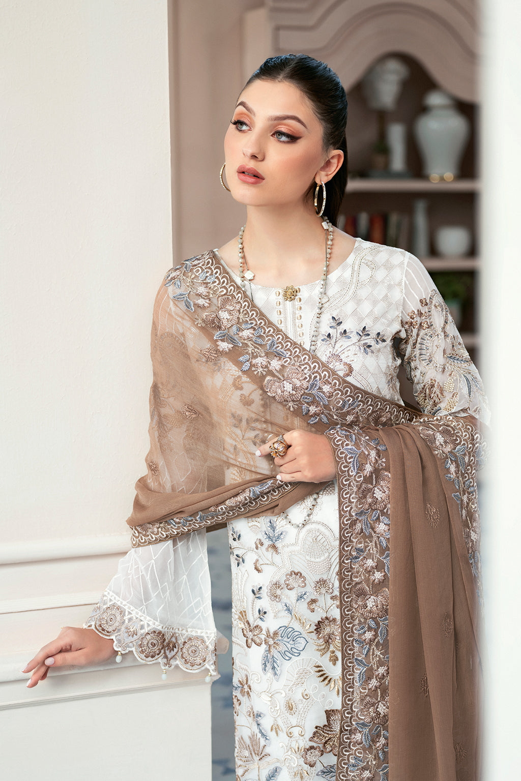 Ramsha | Rangoon Chiffon Collection 24 | D-911 - Official Ramsha stockist in UK - Sakeena London
