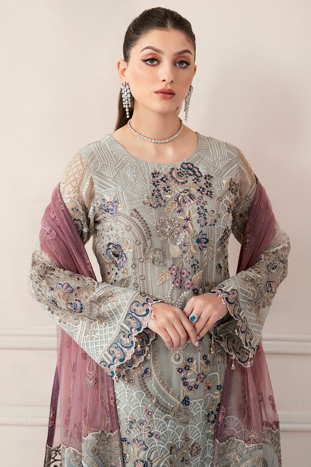 Ramsha | Rangoon Chiffon Collection 24 | D-907 - Official Ramsha stockist in UK - Sakeena London