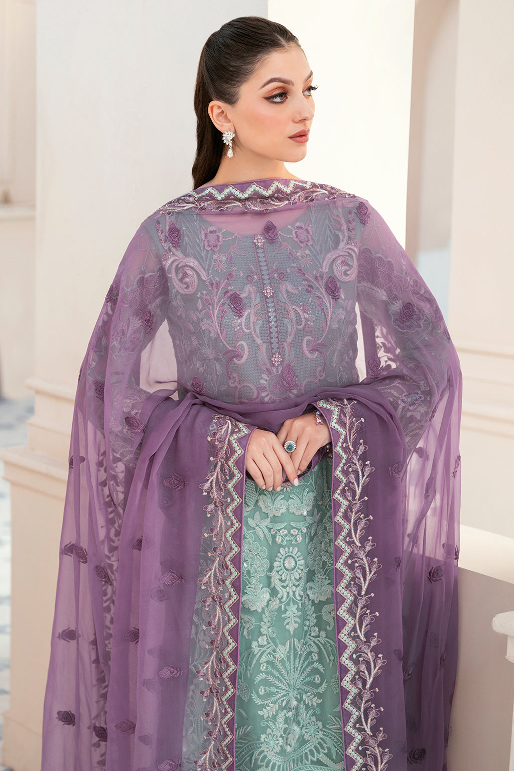 Ramsha | Rangoon Chiffon Collection 24 | D-902 - Official Ramsha stockist in UK - Sakeena London