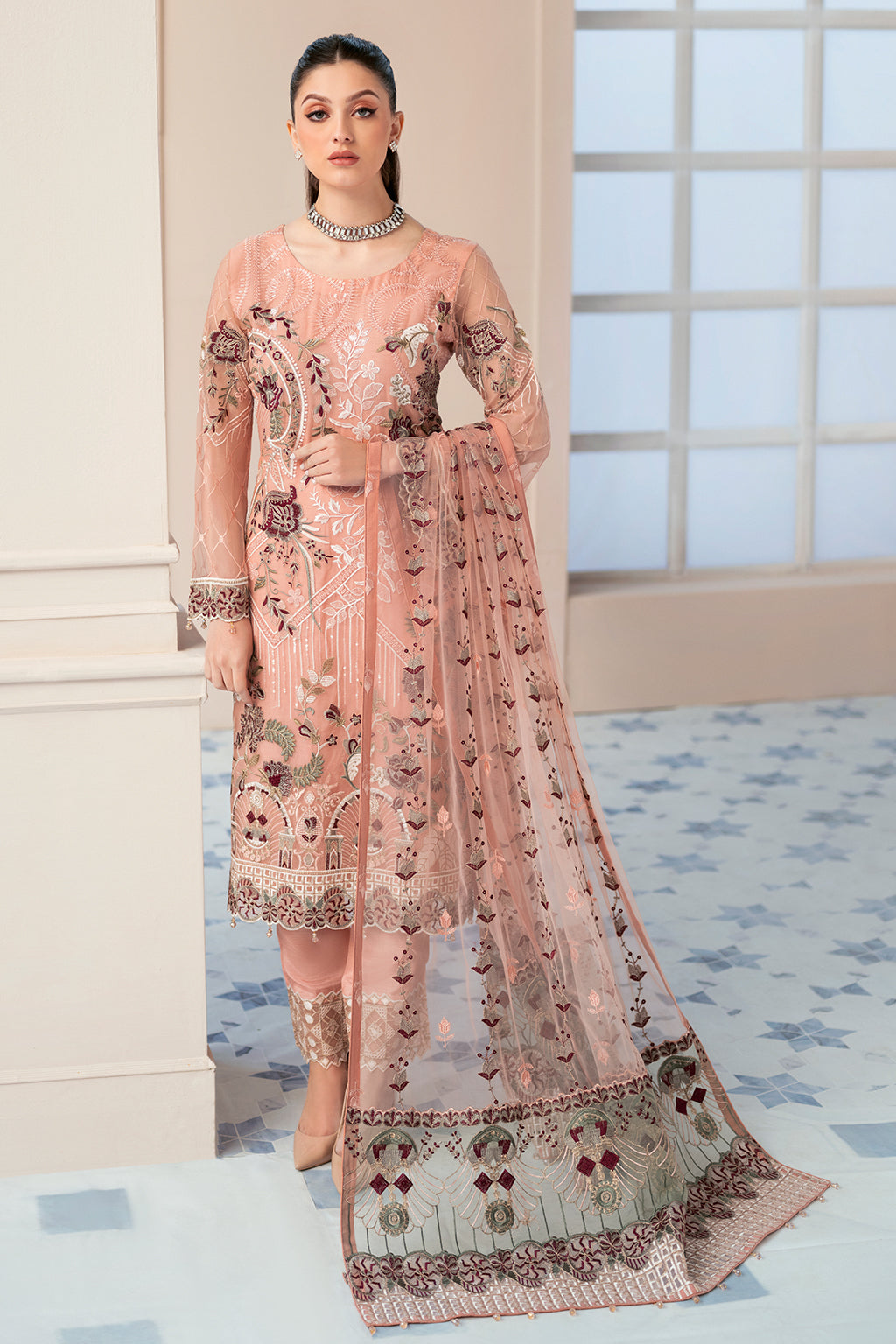 Ramsha | Rangoon Chiffon Collection 24 | D-901 - Official Ramsha stockist in UK - Sakeena London