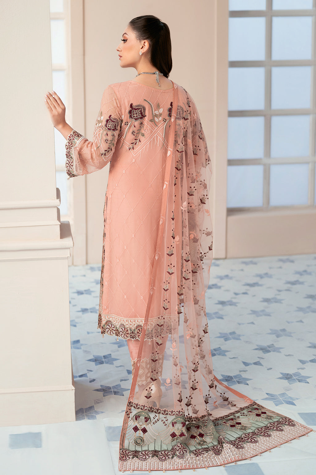 Ramsha | Rangoon Chiffon Collection 24 | D-901 - Official Ramsha stockist in UK - Sakeena London