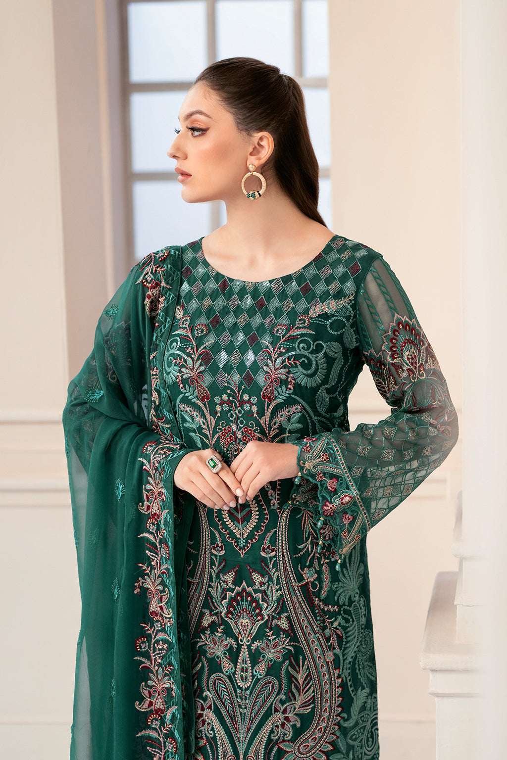 Ramsha | Rangoon Chiffon Collection 24 | D-908 - Official Ramsha stockist in UK - Sakeena London